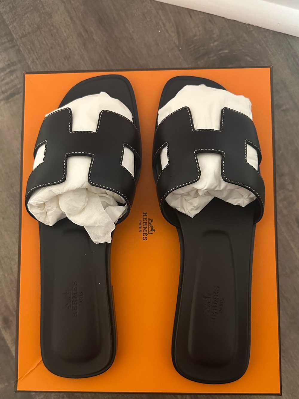 Hermes Oran Sandals